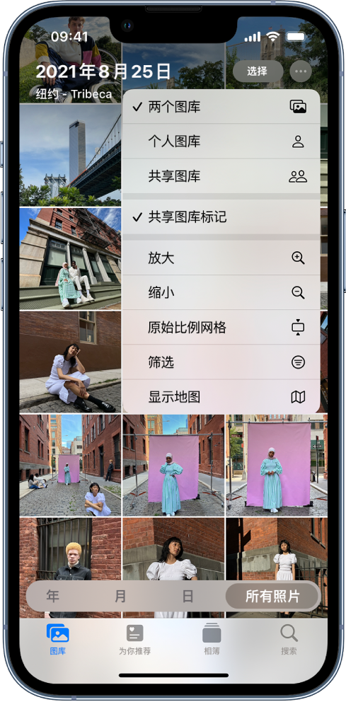 定兴苹果手机维修分享升级 iOS 16.1 后，如何设置或加入 iCloud 共享照片图库 