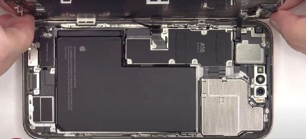 定兴苹果14维修分享看iPhone 14 Pro Max拆解 