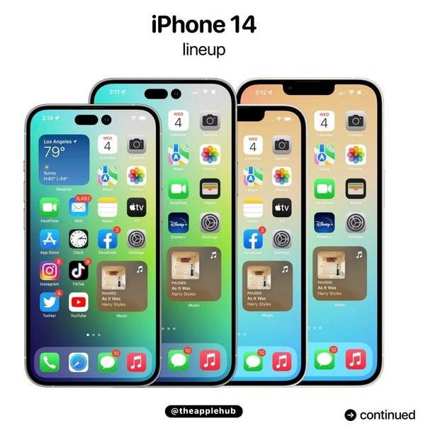 定兴苹果14维修分享iPhone 14全家福 