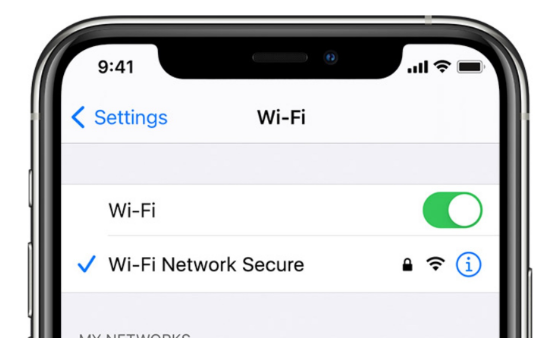 定兴苹果手机维修分享iPhone遇Wi-Fi漏洞怎么办 