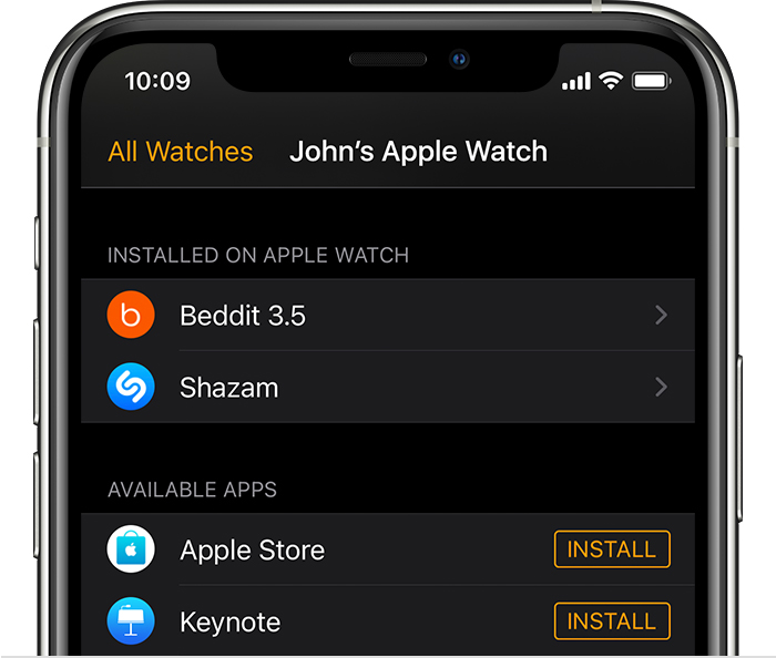 定兴苹果手机维修分享如何在 Apple Watch 上下载应用 
