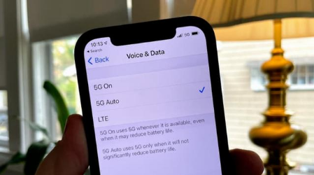 定兴苹果手机维修分享iPhone 12如何打开或关闭5G网络 