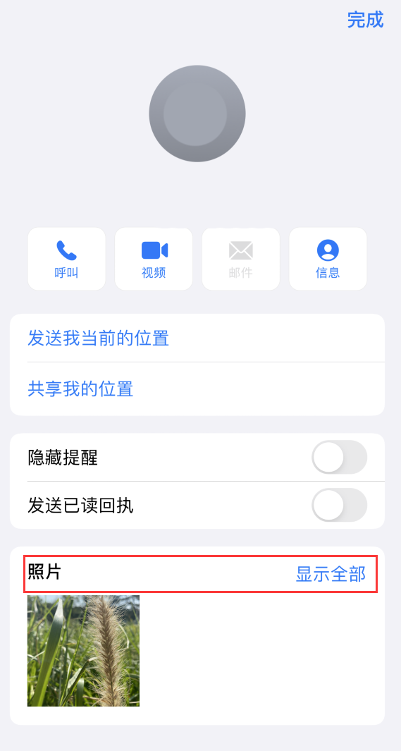 定兴苹果手机维修分享如何快速查找 iMessage 信息中的图片等附件 